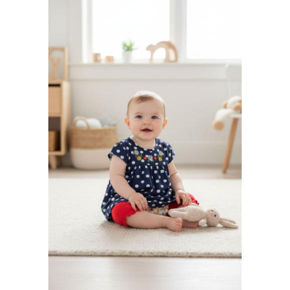 New Without Tags Carter’s Baby girl outfit 3-piece set size 24 months - Picture 2 of 5